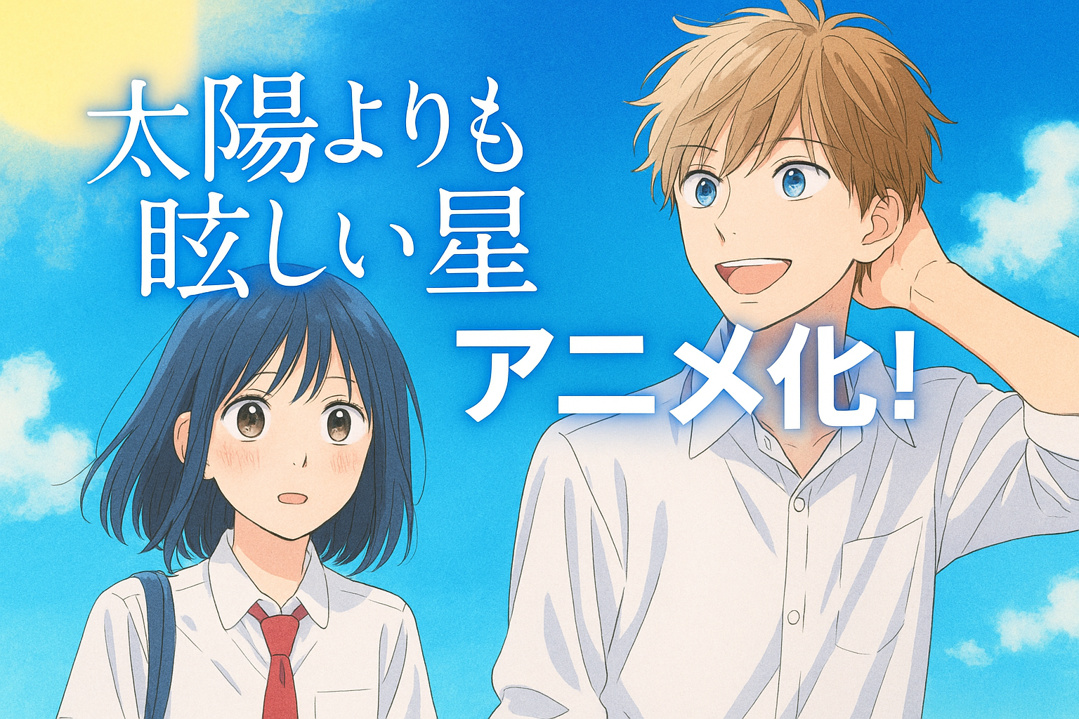 『太陽よりも眩しい星』アニメ化決定！2025年10月放送＆声優・配信情報まとめ