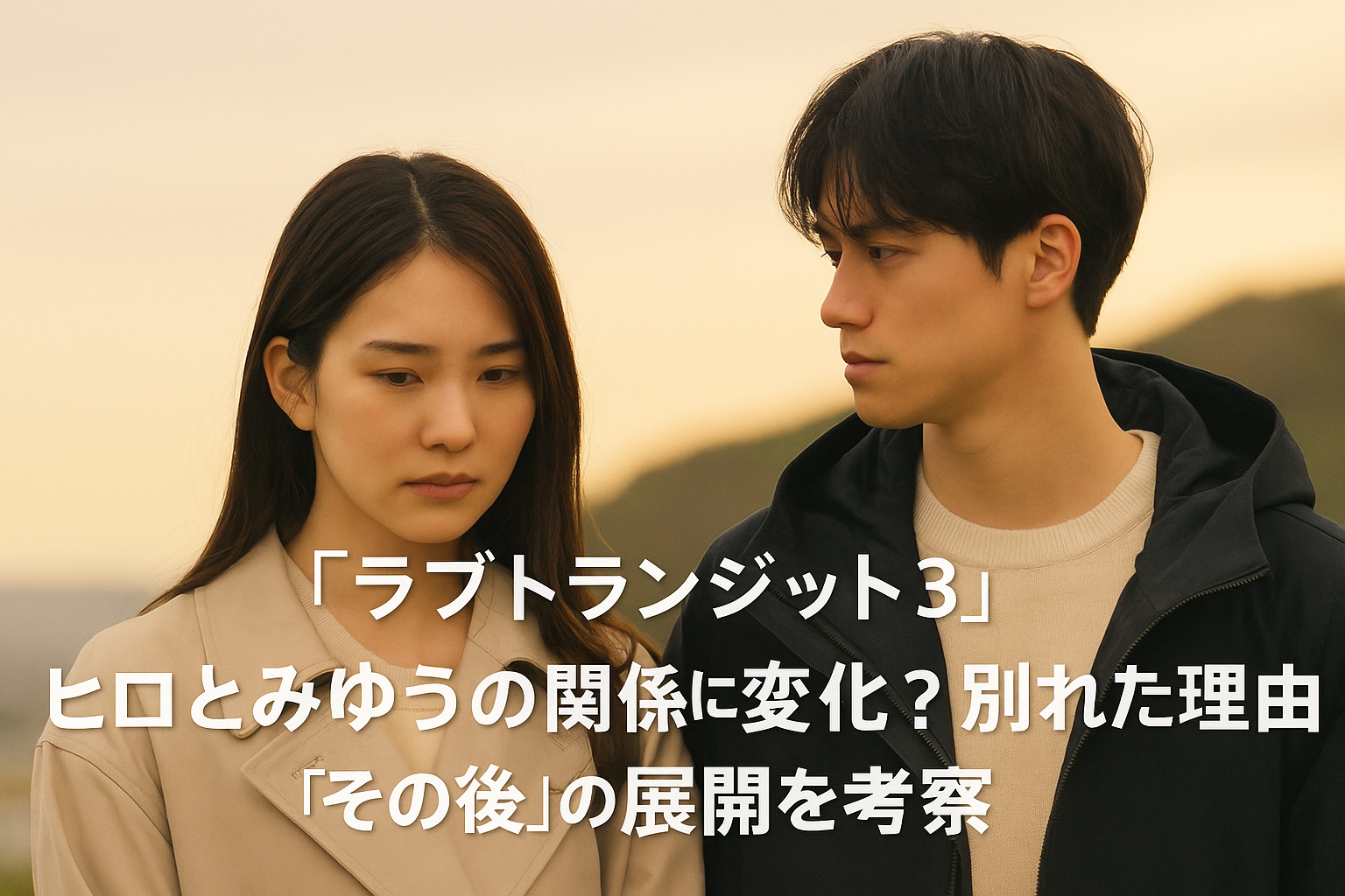 『ラブトランジット3』ヒロ＆みゆうの“別れ”とその後を徹底考察