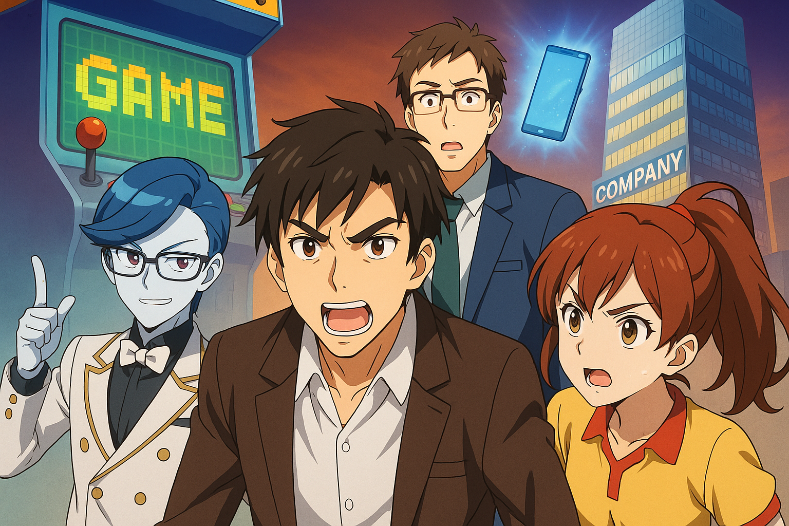 破産富豪とは？ゲーム×ビジネス×タイムリープで描く新感覚アニメの魅力