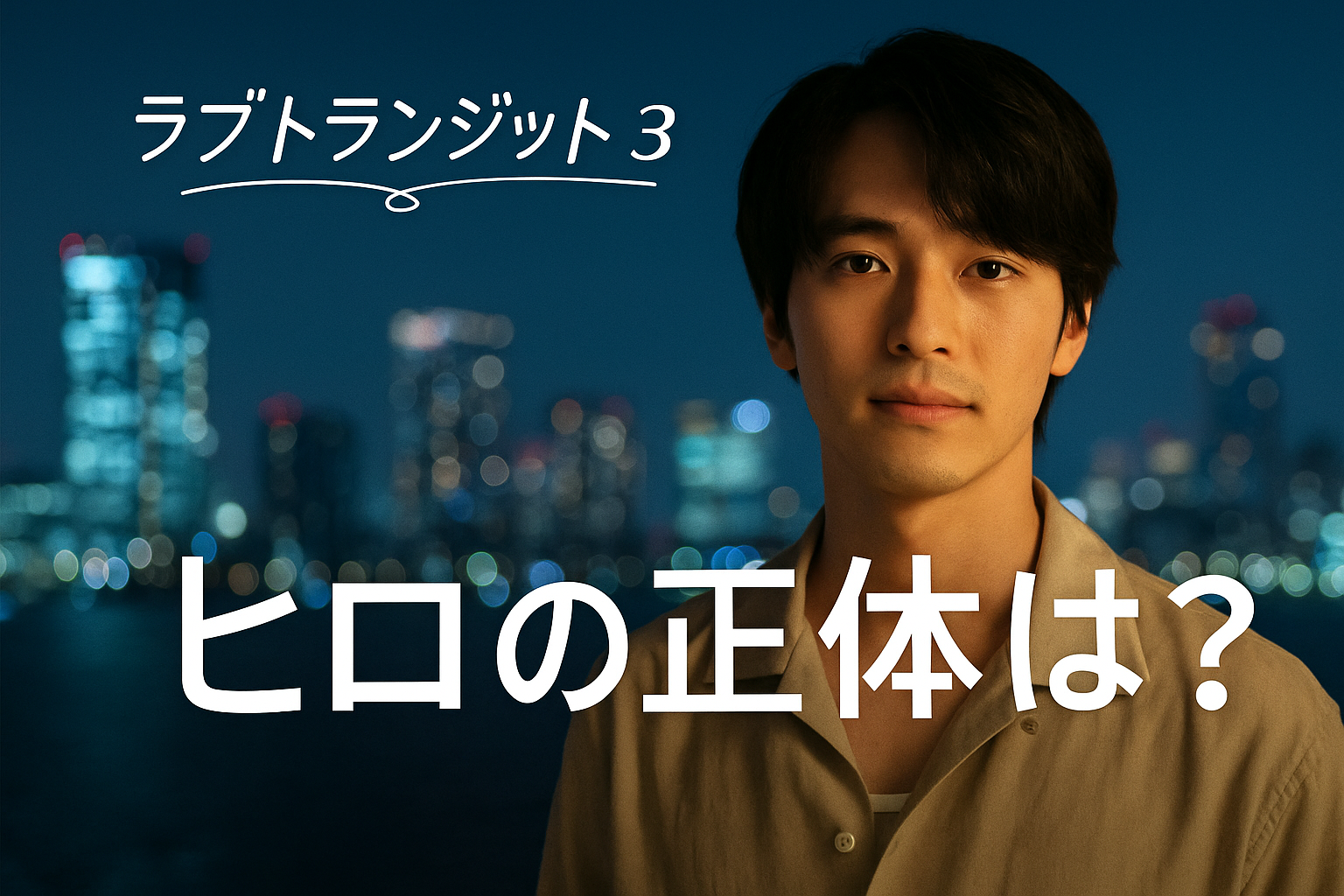 「ラブトランジット3」ヒロの正体を徹底解明！会社・大学・タトゥー・“匂わせ投稿”の真相